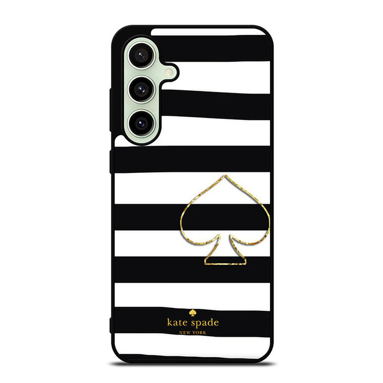 KATE SPADE NEW YORK BLACK STRIPES Samsung Galaxy S24 FE Case Cover
