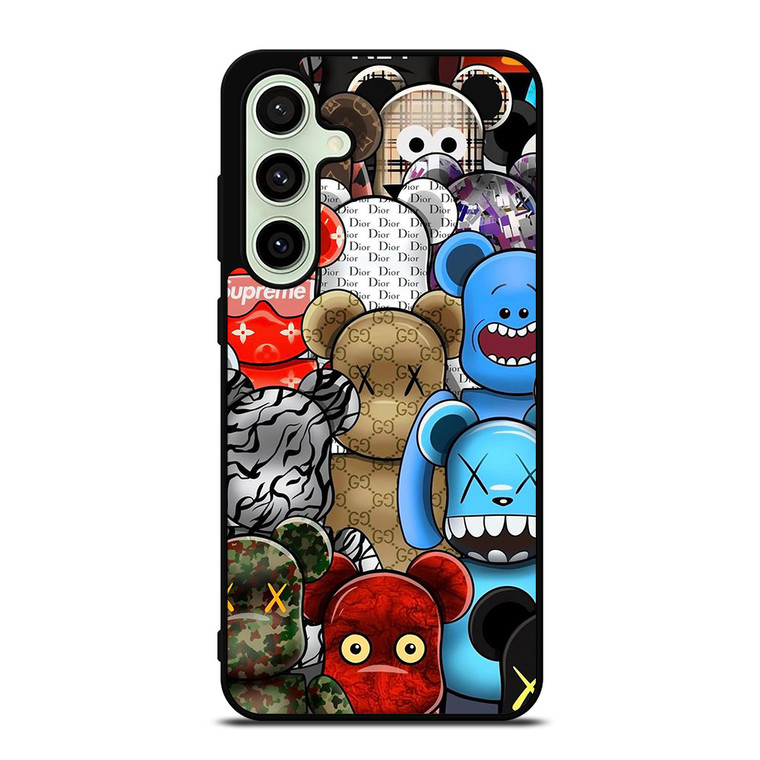 KAWS COLLAGE ICON BRANDS LOGO Samsung Galaxy S24 FE Case Cover