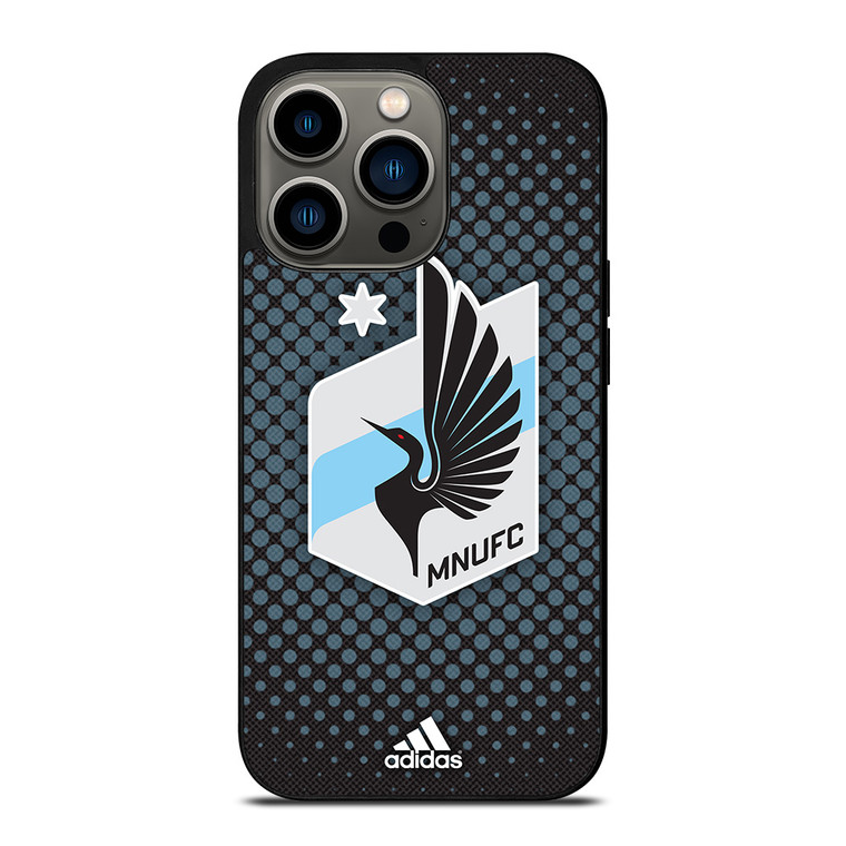 MINNESOTA UNITED FC SOCCER MLS ADIDAS iPhone 13 Pro Case Cover