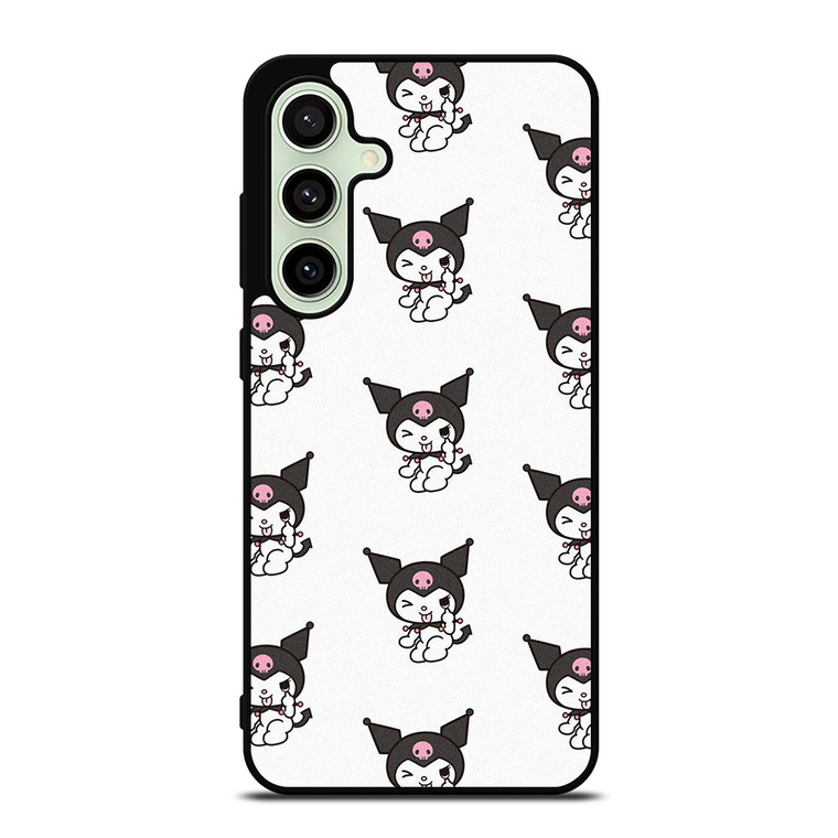 KUROMI CAT ANIME PATTERN Samsung Galaxy S24 FE Case Cover