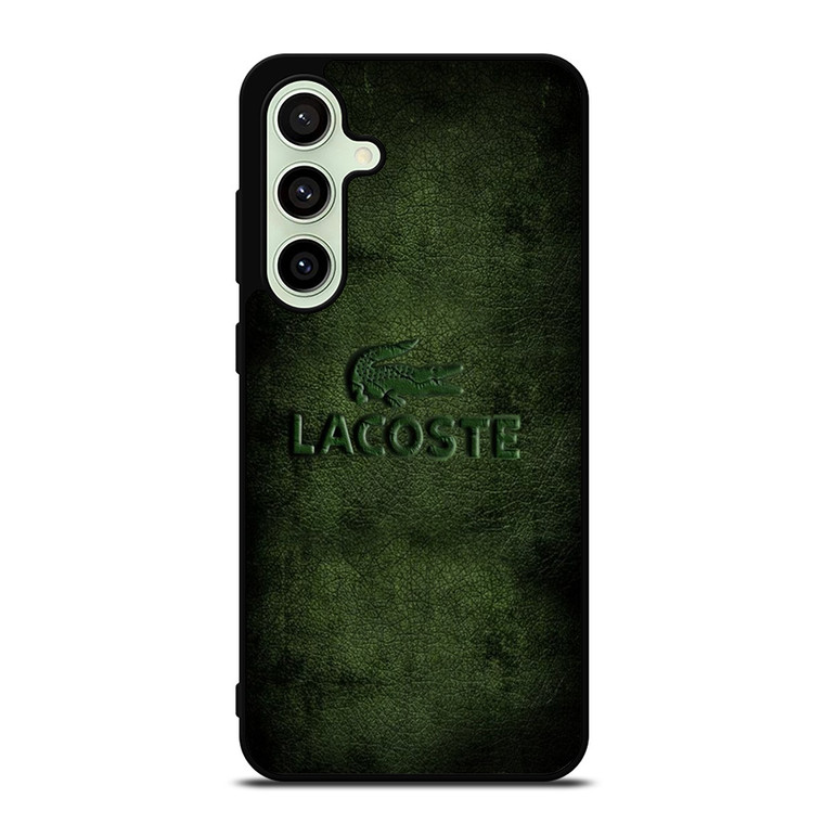 LACOSTE LEATHER Samsung Galaxy S24 FE Case Cover