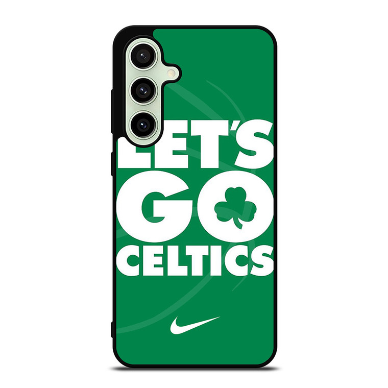 LETS GO BOSTON CELTICS NBA BASKETBALL Samsung Galaxy S24 FE Case Cover