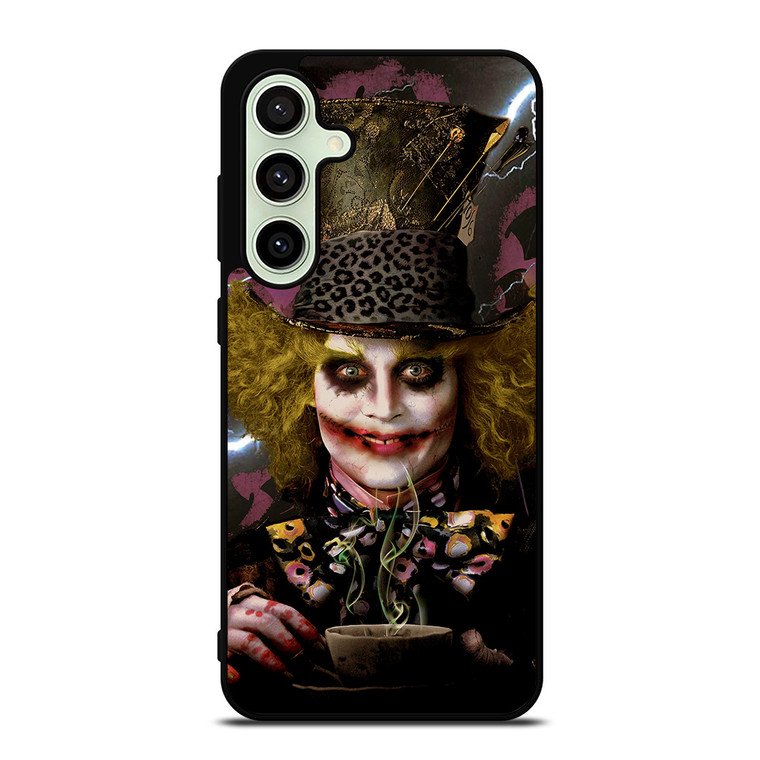 MAD HATTER ALICE IN WONDERLAND MOVIES Samsung Galaxy S24 FE Case Cover