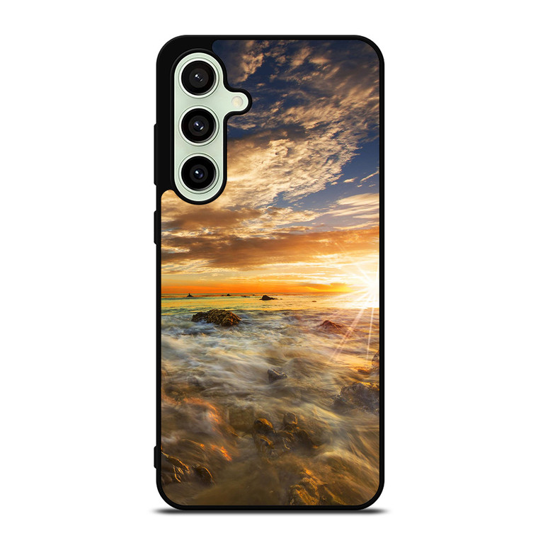 MALIBU BEACH CALIFORNIA Samsung Galaxy S24 FE Case Cover