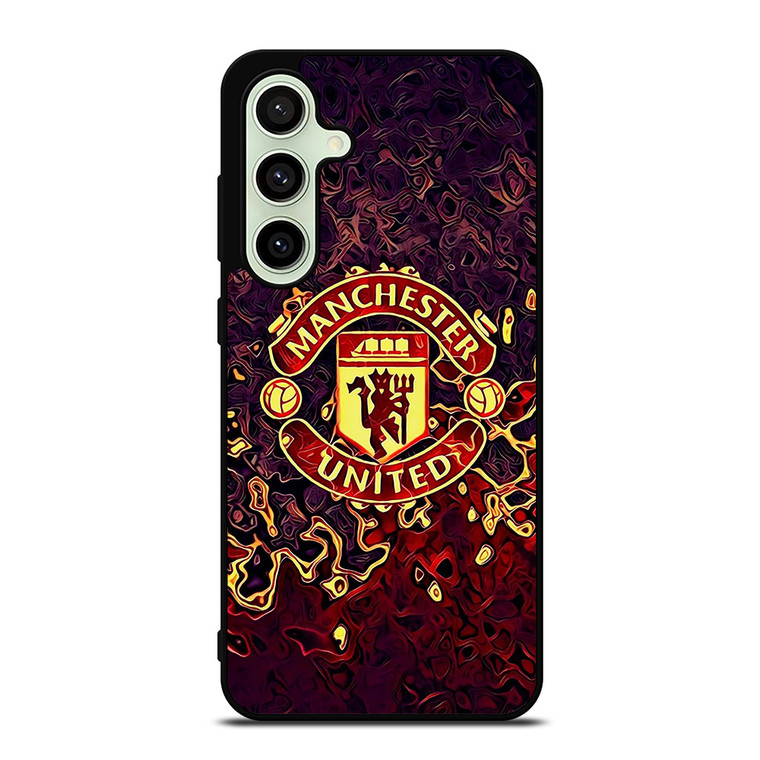 MANCHESTER UNITED LOGO FAN ART Samsung Galaxy S24 FE Case Cover