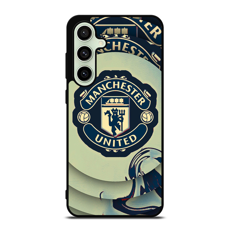 MANCHESTER UNITED LOGO SOCCER Samsung Galaxy S24 FE Case Cover