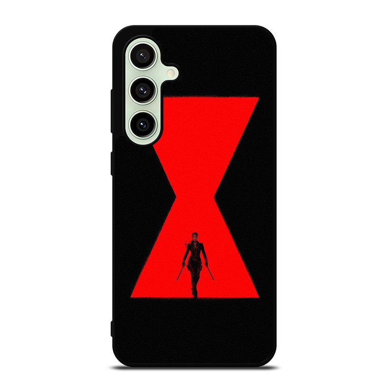 MARVEL BLACK WIDOW SYMBOL Samsung Galaxy S24 FE Case Cover