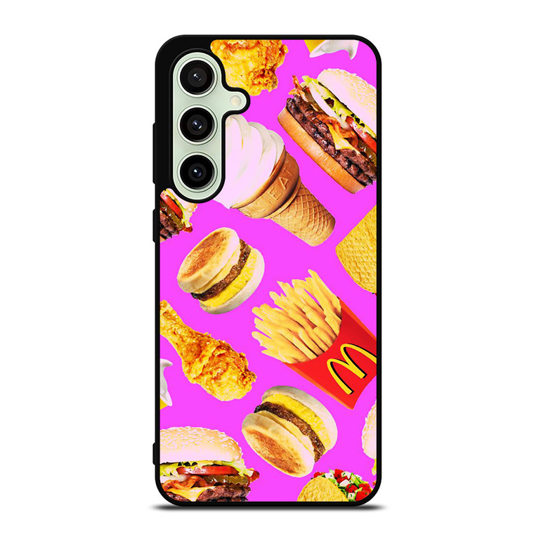 MCDONALD KAWAII FAST FOOD Samsung Galaxy S24 FE Case Cover