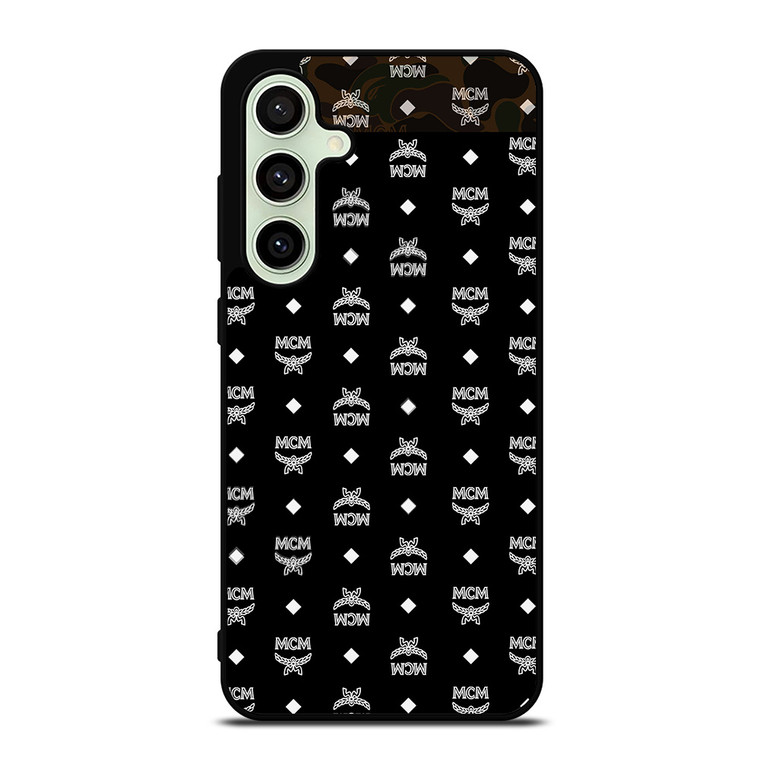 MCM MICHAEL CROMER MUNICH BLACK LOGO Samsung Galaxy S24 FE Case Cover