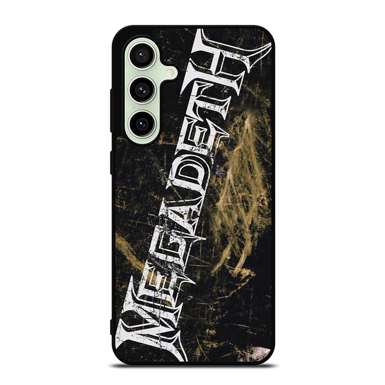 MEGADETH METAL BAND GRUNGE Samsung Galaxy S24 FE Case Cover