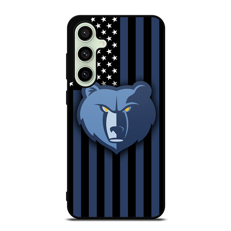 MEMPHIS GRIZZLIES NBA USA FLAG Samsung Galaxy S24 FE Case Cover