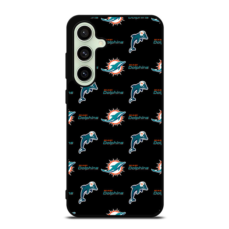 MIAMI DOLPHINS FOOTBALL PATTERN Samsung Galaxy S24 FE Case Cover