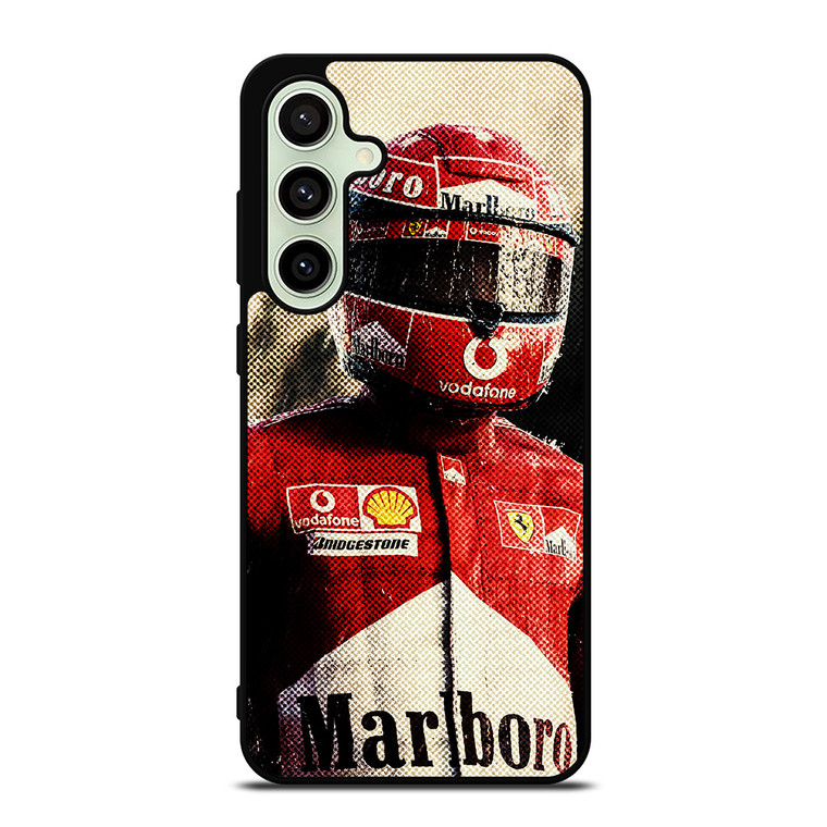 MICHAEL SCHUMACHER FERRARI F1 Samsung Galaxy S24 FE Case Cover