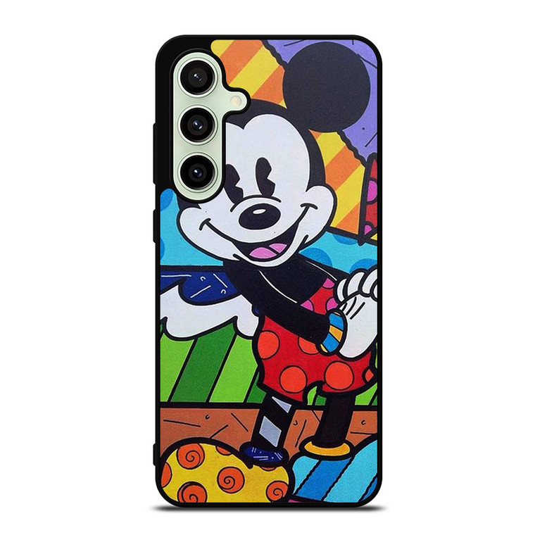 MICKEY MOUSE ROMERO BRITTO ART Samsung Galaxy S24 FE Case Cover