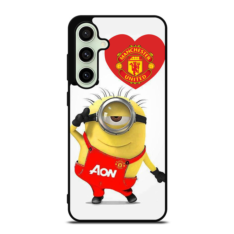 MINIONS LOVE MANCHESTER UNITED Samsung Galaxy S24 FE Case Cover