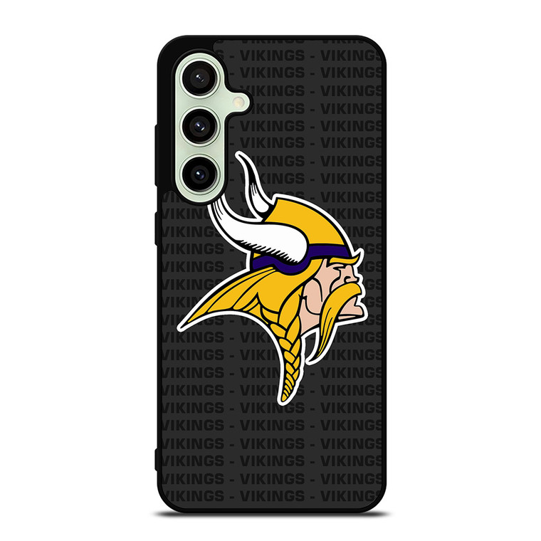 MINNESOTA VIKINGS FOOTBALL TEXT Samsung Galaxy S24 FE Case Cover