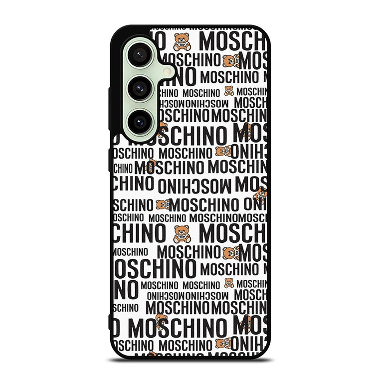 MOSCHINO ABSTRACT LOGO Samsung Galaxy S24 FE Case Cover