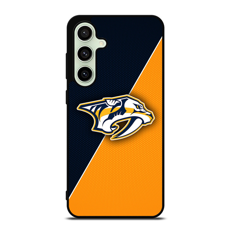 NASHVILLE PREDATORS NHL HOCEKY LOGO Samsung Galaxy S24 FE Case Cover