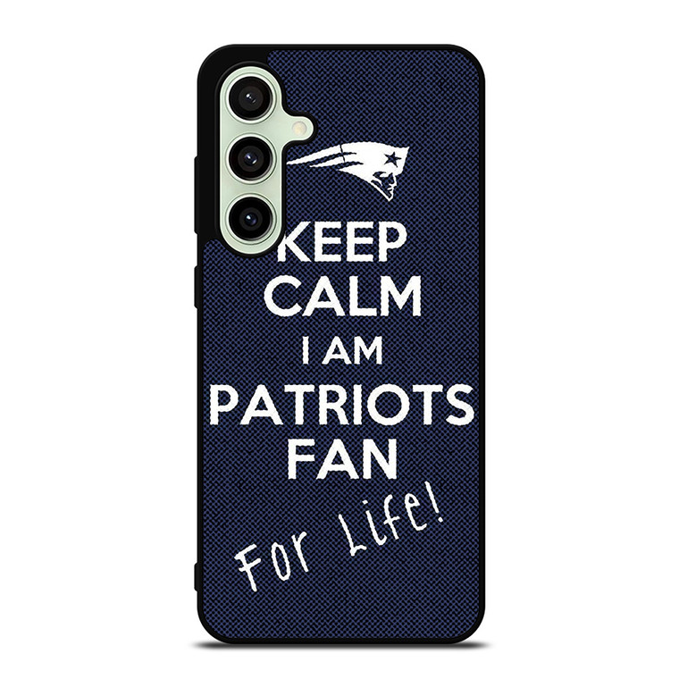 NEW ENGLAND PATRIOTS NFL FOOTBALL FANS 4 Samsung Galaxy S24 FE Case Cover