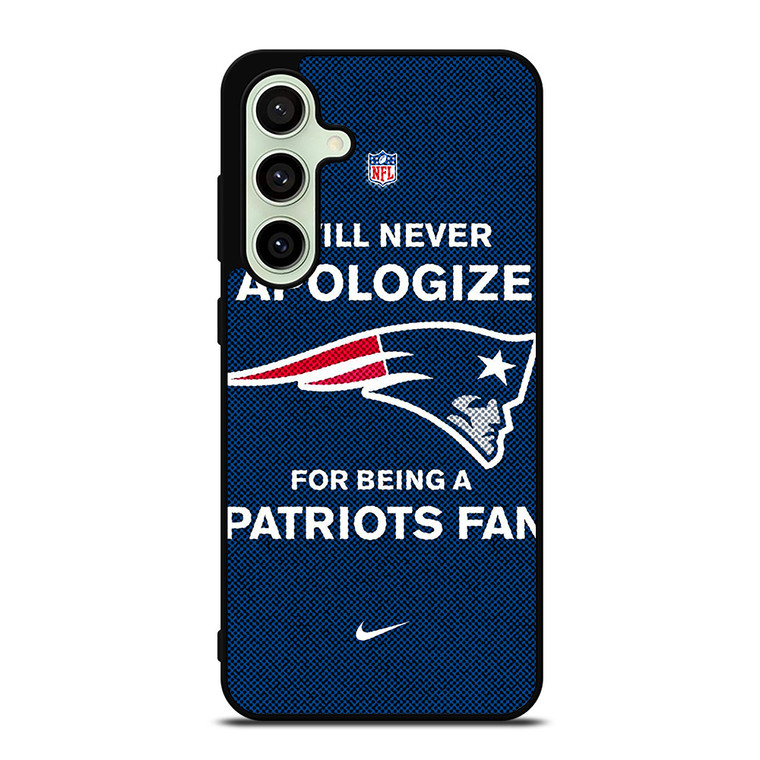 NEW ENGLAND PATRIOTS NFL FOOTBALL FANS Samsung Galaxy S24 FE Case Cover