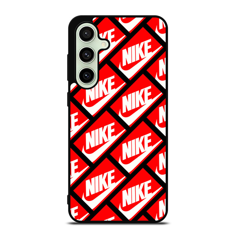 NIKE BOX PATTERN Samsung Galaxy S24 FE Case Cover