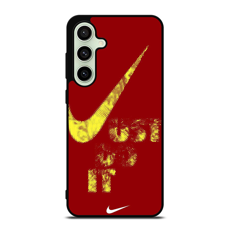 NIKE JUST DO IT RED HALFTONE Samsung Galaxy S24 FE Case Cover