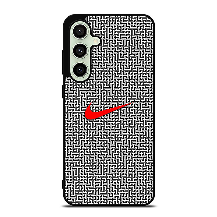 NIKE MAZE PATTERN Samsung Galaxy S24 FE Case Cover