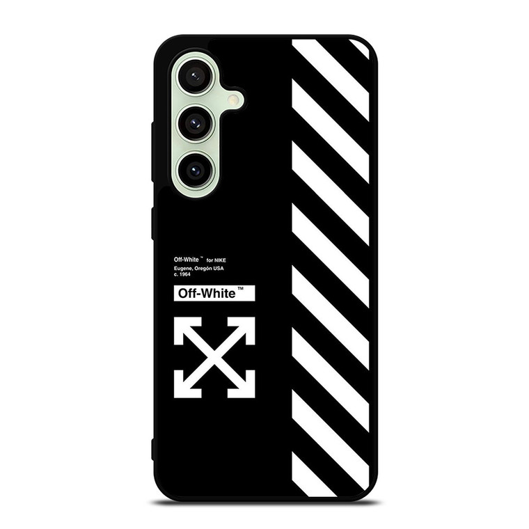 OFF WHITE USA STRIPE Samsung Galaxy S24 FE Case Cover
