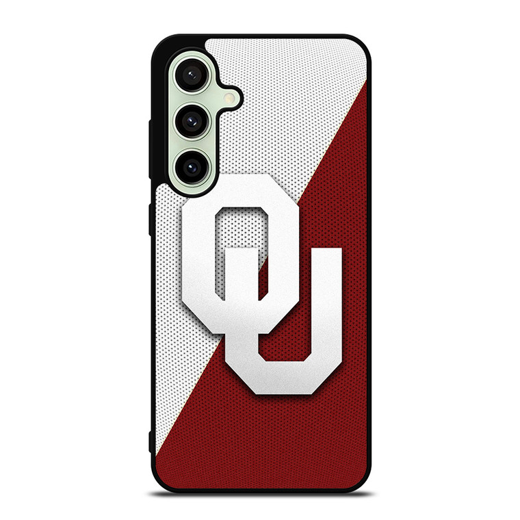 OKLAHOMA UNIVERSITY LOGO Samsung Galaxy S24 FE Case Cover