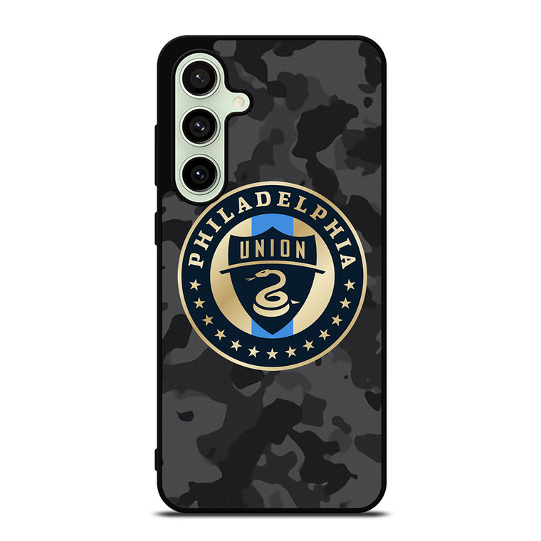 PHILADELPHIA UNION MLS BLACK CAMO Samsung Galaxy S24 FE Case Cover