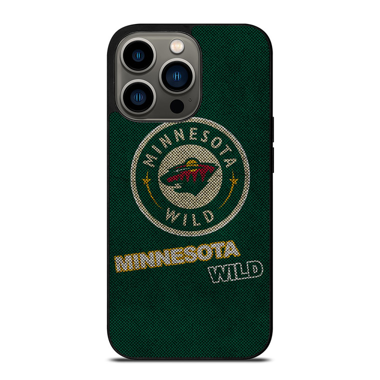 MINNESOTA WILD NHL HOCKEY 4 iPhone 13 Pro Case Cover