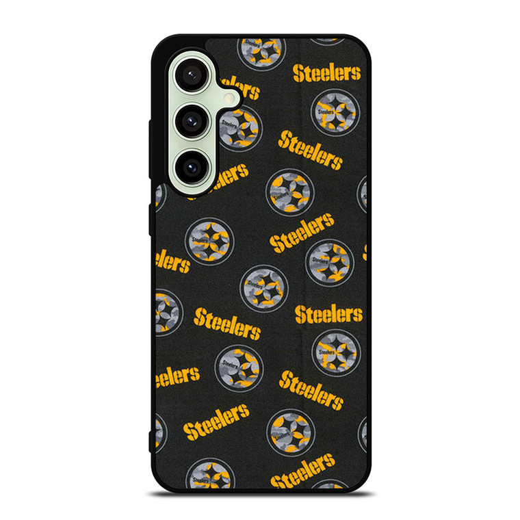 PITTSBURGH STEELERS FOOTBALL PATTERN Samsung Galaxy S24 FE Case Cover