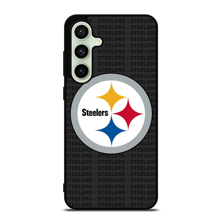PITTSBURGH STEELERS FOOTBALL TEXT Samsung Galaxy S24 FE Case Cover