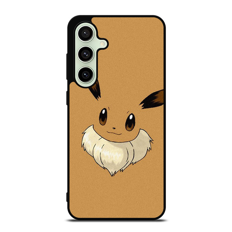POKEMON CUTE EEVEE FLAT Samsung Galaxy S24 FE Case Cover