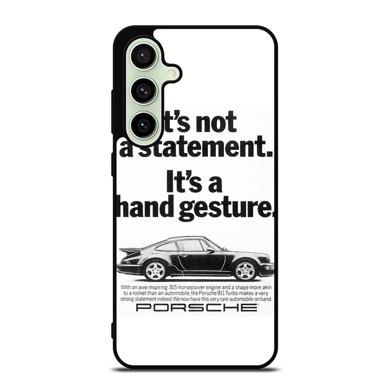 PORSHCE CAYMAN VINTAGE ADS Samsung Galaxy S24 FE Case Cover