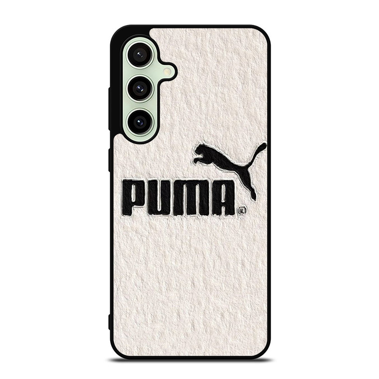 PUMA LOGO BLACK WHITE ICON Samsung Galaxy S24 FE Case Cover