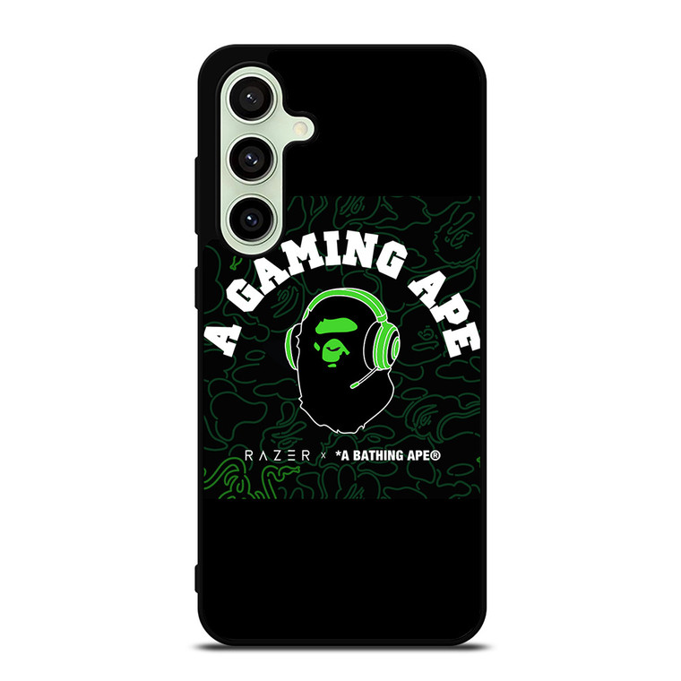 RAZER X BAPE A GAMING APE Samsung Galaxy S24 FE Case Cover
