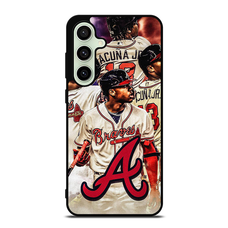 RONALD ACUNA JR ATLANTA BRAVES BASEBALL Samsung Galaxy S24 FE Case Cover