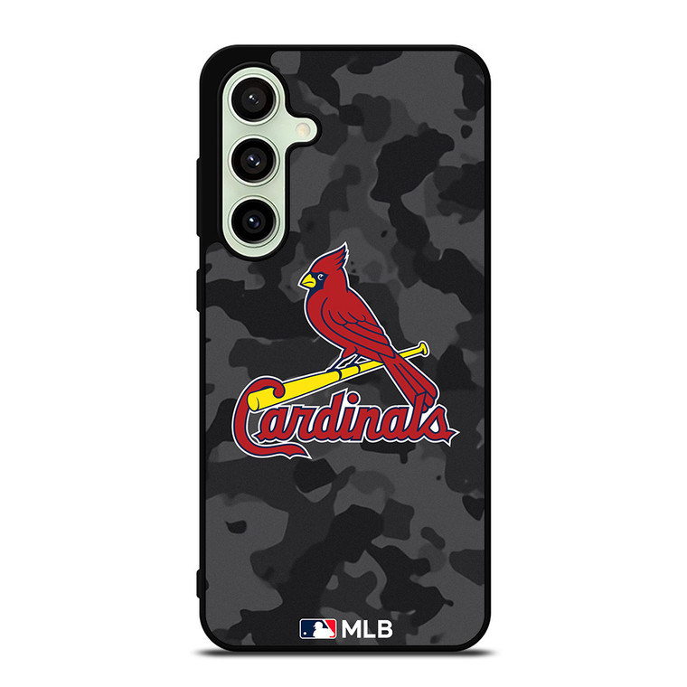 SAINT LOUIS CARDINALS BASEBALL BLACK CAMO Samsung Galaxy S24 FE Case Cover
