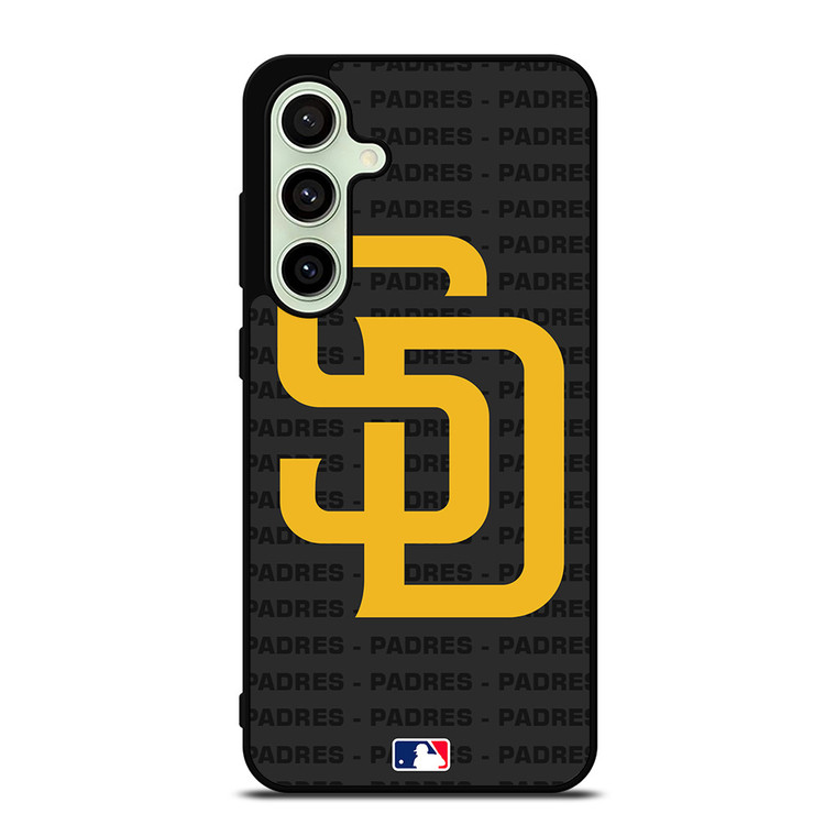 SAN DIEGO BROWN BASEBALL BLACK Samsung Galaxy S24 FE Case Cover