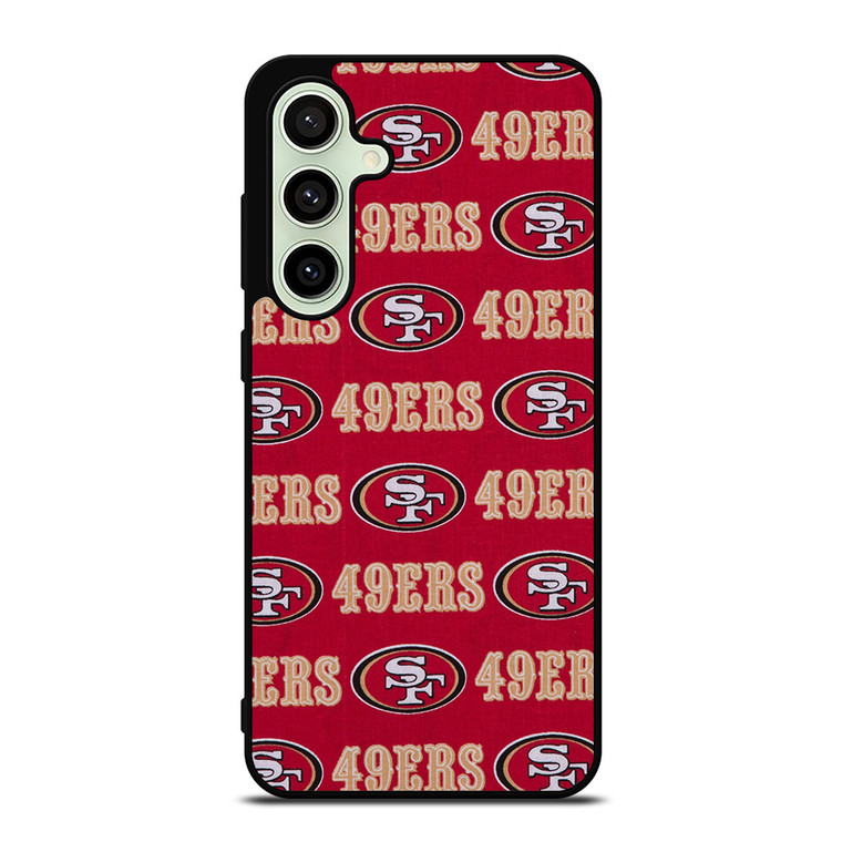 SAN FRANCISCO 49ERS PATTERN Samsung Galaxy S24 FE Case Cover