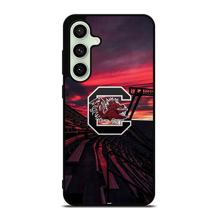 SOUTH CAROLINA GAMECOCKS FOOTBALL UNIVERSITY LOGO Samsung Galaxy S24 FE Case Cover