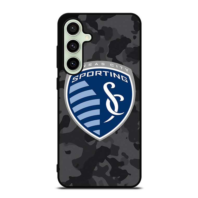 SPORTING KANSAS CITY MLS BLACK CAMO Samsung Galaxy S24 FE Case Cover
