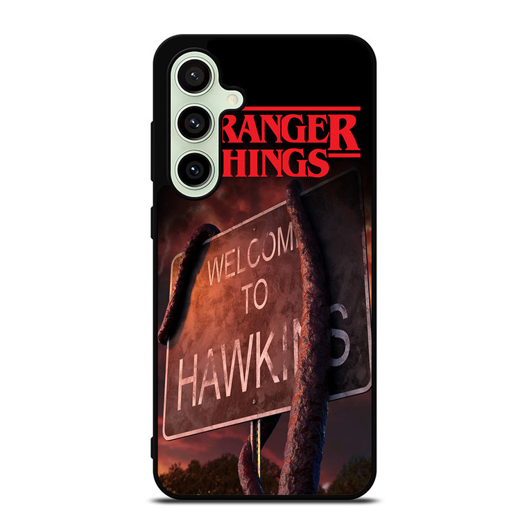 STRANGER THINGS WELCOME TO HAWKINS Samsung Galaxy S24 FE Case Cover
