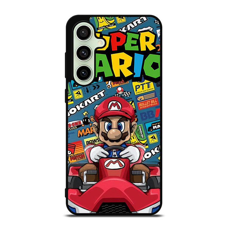 SUPER MARIO BROSS NINTENDO GAME MARIO CART Samsung Galaxy S24 FE Case Cover