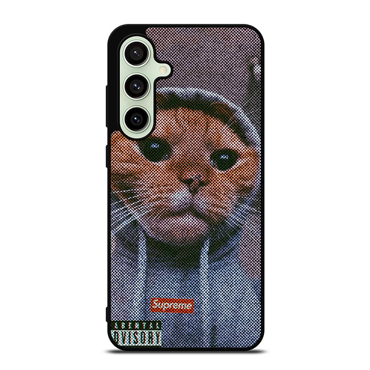 SUPREME CUTE CAT 2 Samsung Galaxy S24 FE Case Cover