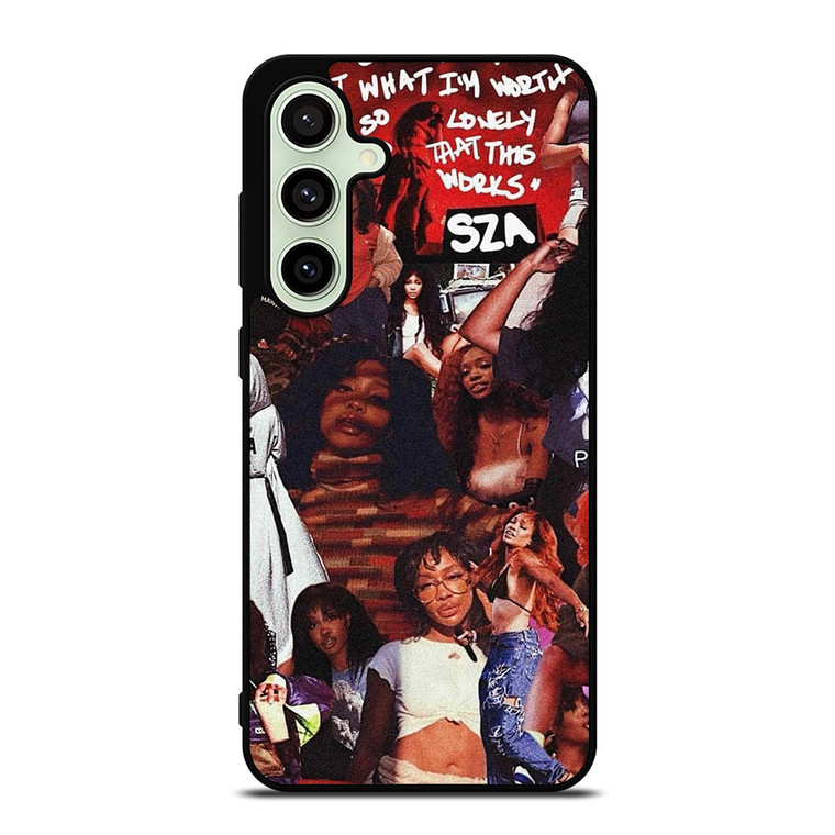 SZA SINGER COLLAGE Samsung Galaxy S24 FE Case Cover