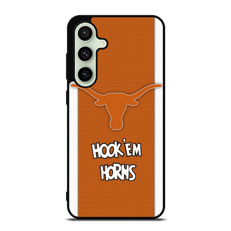 TEXAS LONGHORNS FOOTBALL SLOGAN Samsung Galaxy S24 FE Case Cover