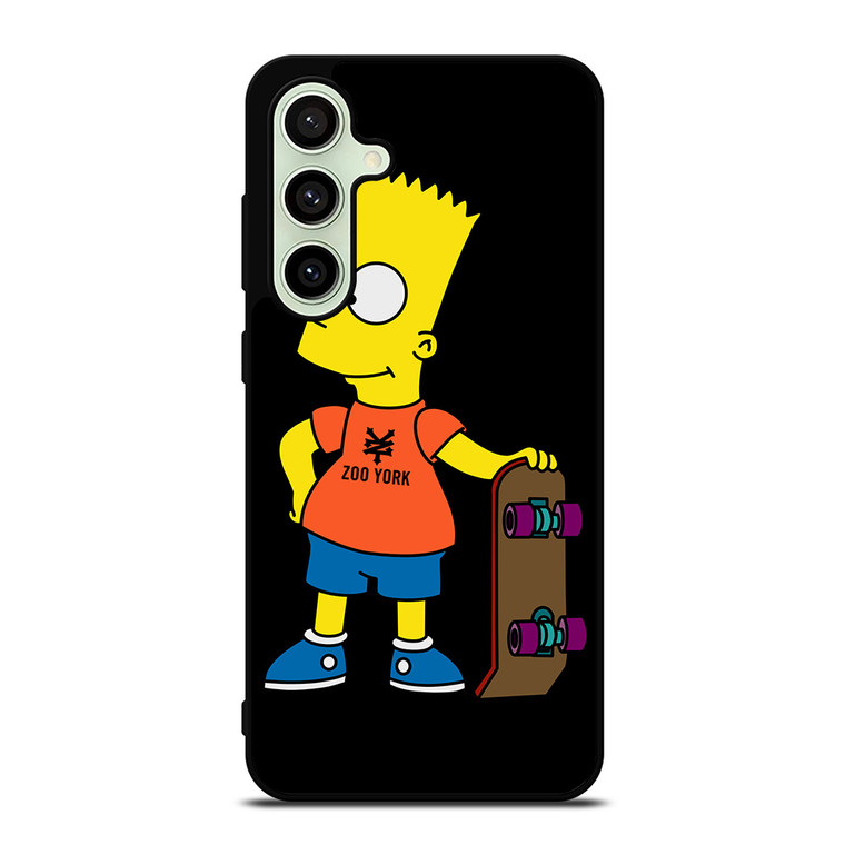 THE SIMPSONS ZOO YORK SKATEBOARD 2 Samsung Galaxy S24 FE Case Cover