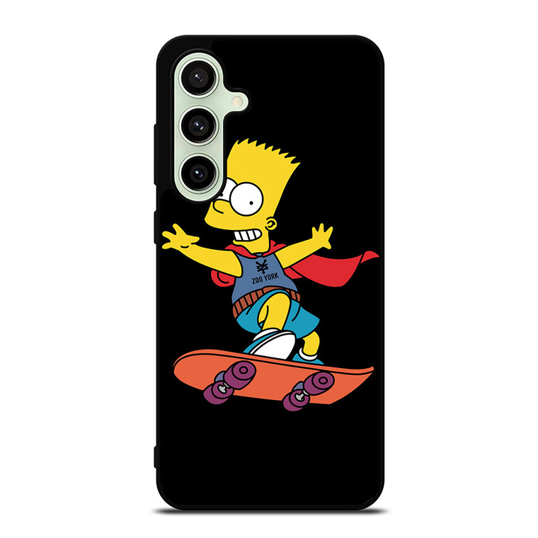 THE SIMPSONS ZOO YORK SKATEBOARD Samsung Galaxy S24 FE Case Cover